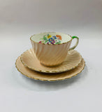 Aynsley pink floral trio