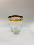 Retro Midcentury decanter and whisky glass set