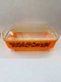 Retro Crown Ovenware glass Casserole dish