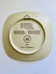 Arabia Finland Annual Wall Plate 1984