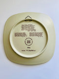 Arabia Finland Annual Wall Plate 1984