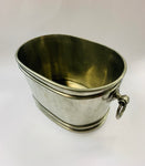 Antique pewter champagne ice bucket