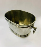 Antique pewter champagne ice bucket