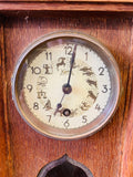 Koma Antique Oak Mantel Clock