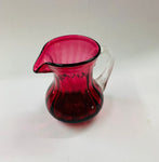 Victorian Ruby glass jug