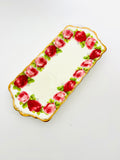 Royal Albert Old English Roses Rectangular cake plate
