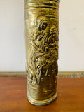 Antique Brass Coal Scuttle