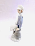 Lladro Figurine Boy with Yatch