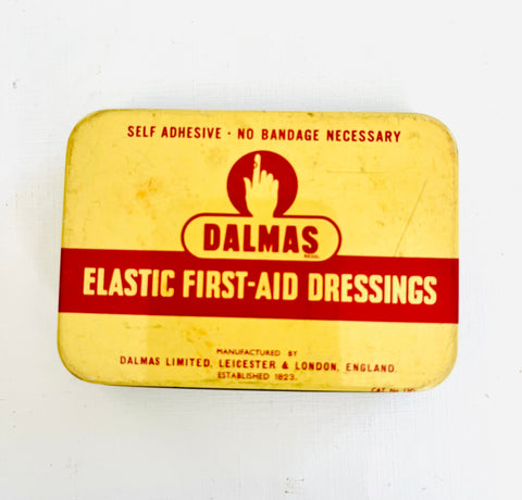 Collectable Dalmas Elastic First Aid Dressings Tin