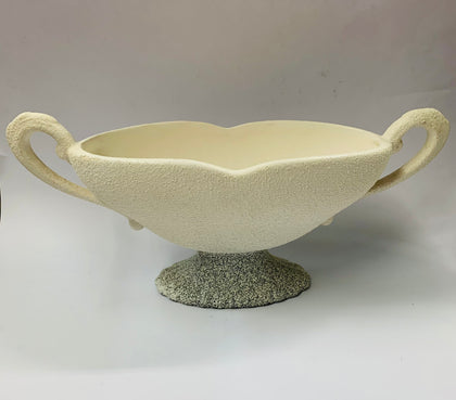 Titian? Studio pottery speckled vase