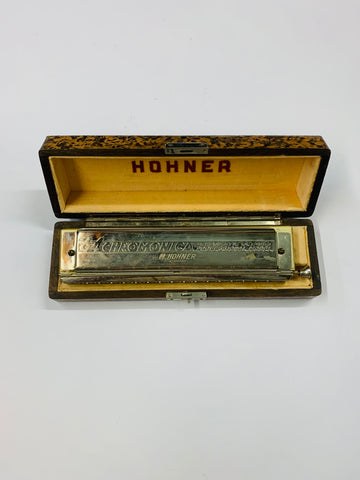 M Hohner 64 Chromonica Harmonica