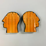 Pair of retro Brendon Adams NZ salt and pepper shakers