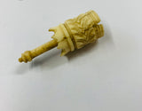 Antique bone umbrella style needle case