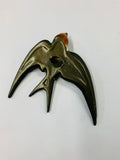 Small ceramic flying wall swallow