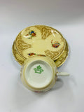 Aynsley fine bone china floral trio