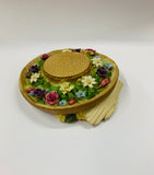 Coalport ceramic hat