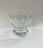 Set of 4 large Webb Corbett crystal whisky tumblers