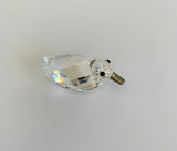 Swarovski Crystal laying Down Duck