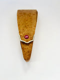 German Made Set of Three Scissors with Mohair Lining