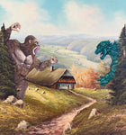 Bespoke Art “ The King vs Godzilla