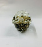 Gold glass pig Paperweight
