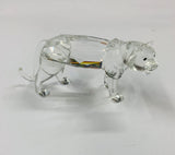 Swarovski Crystal lion in box