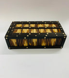 Victorian Porcupine quill jewellery box