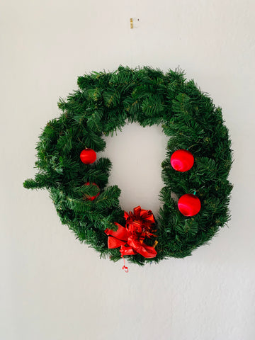 Large Xmas vintage wreath