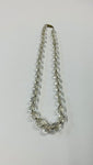 Vintage graduated crystal necklace