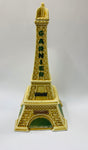 Rare Garnier Eiffel Tower ceramic decanter