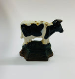 Antique cast iron Cow door stopper