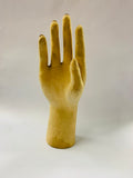 Vintage wooden hand