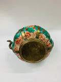 Antique oriental ceramic teapot