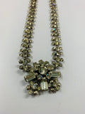 Vintage Diamante art deco necklace