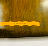 Vintage Maori portrait of Te Rangi-Pikinga on board