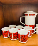 Retro Johnson bros coffee set