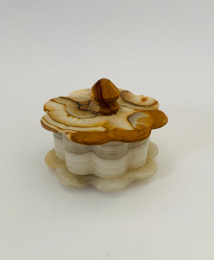 Marble stone jewellery box