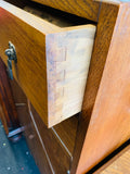 Art Deco solid oak cabinet
