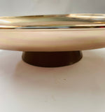 Anolux Midcentury copper and wooden bowl made in NZ