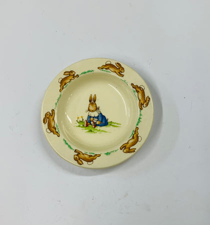 Royal Doulton Bunnykins butter dish