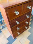 Edwardian Apprentice Wooden Chest of Drawers