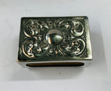 Sterling Silver matchbox holder