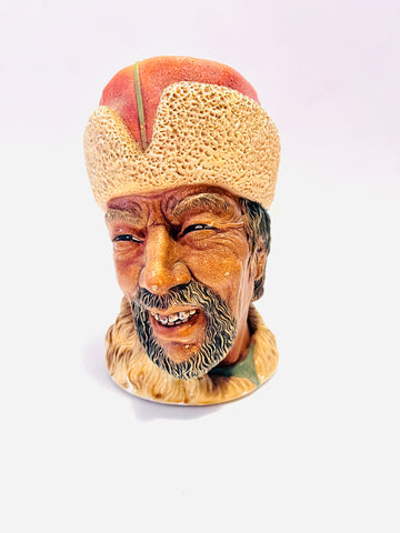 Mongolian Style Chalk Bosson Head