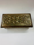 Brass Art Nouveau box