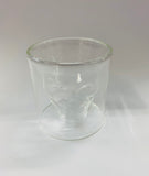 Set of 4 Skull glasses