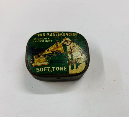 His Masters Voice needle tin