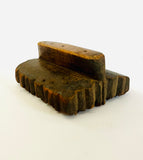 Antique Wooden Square Printing Block
