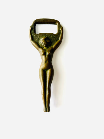 Nude Lady Brass Bottle opener