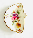 Derby Posies Fan Shaped Dish