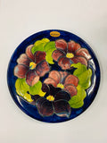 Large Moorcroft Clematis plate